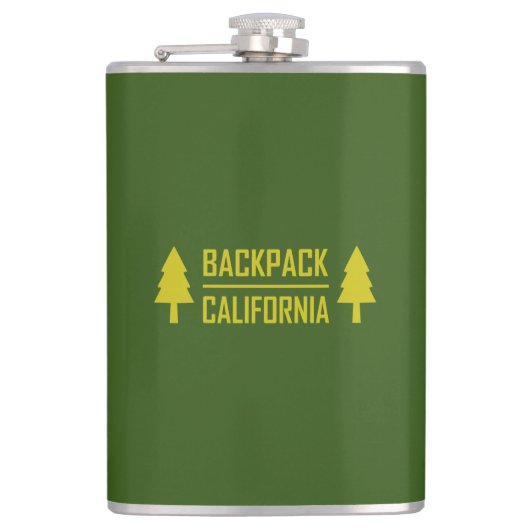 Backpack California Flachmann (Vorderseite)