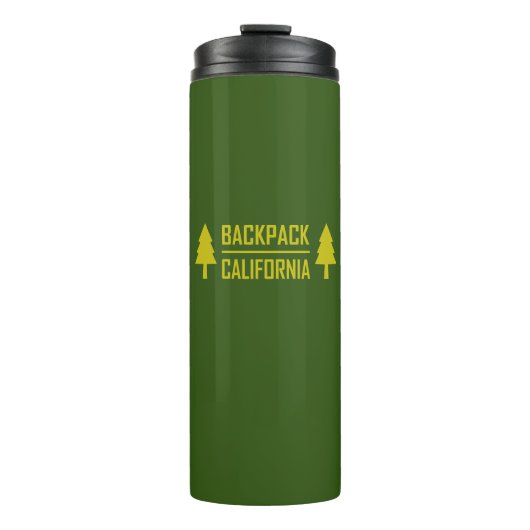 Backpack California Thermosbecher (Vorderseite)
