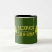 Backpack California Zweifarbige Tasse (Mittel)