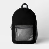 BACKPACK COOL ÖKO STYLE-DESIGN BEDRUCKTER RUCKSACK (Vorderseite)