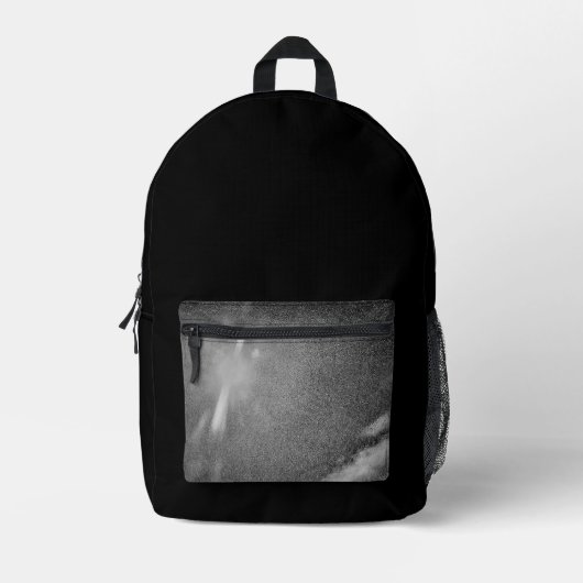 BACKPACK COOL ÖKO STYLE-DESIGN BEDRUCKTER RUCKSACK (Vorderseite)