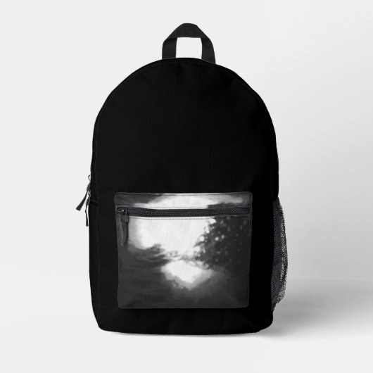 BACKPACK COOL ÖKO STYLE-DESIGN BEDRUCKTER RUCKSACK (Vorderseite)