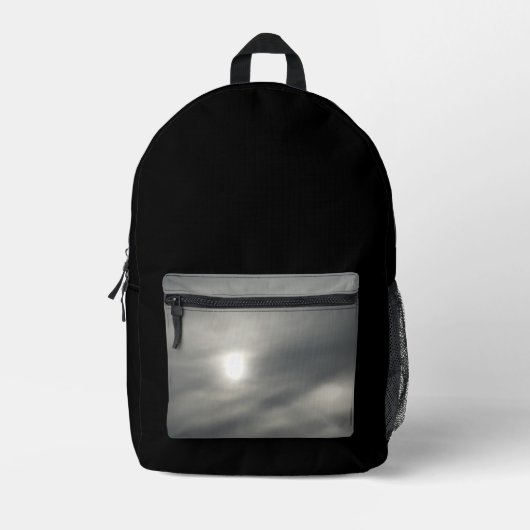 BACKPACK COOL ÖKO STYLE-DESIGN BEDRUCKTER RUCKSACK (Vorderseite)