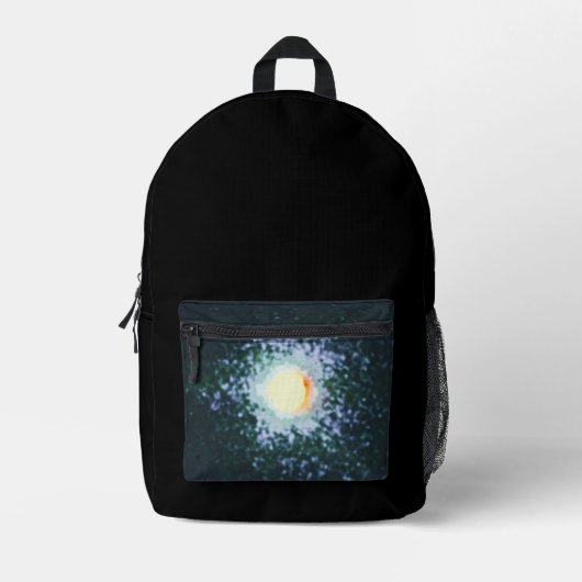 BACKPACK COOL ÖKO STYLE-DESIGN BEDRUCKTER RUCKSACK (Vorderseite)