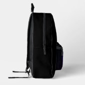 BACKPACK COOL ÖKO STYLE-DESIGN BEDRUCKTER RUCKSACK (Links)