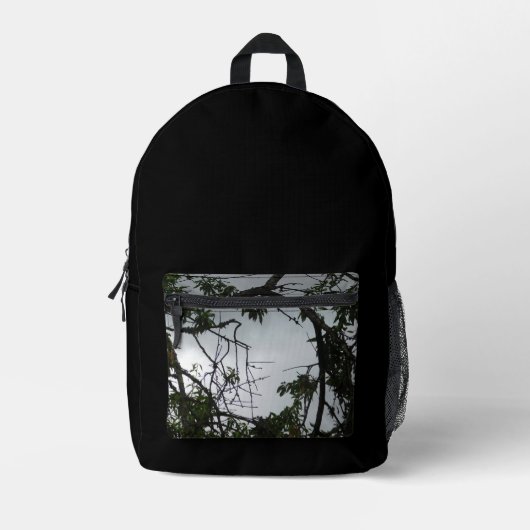 BACKPACK COOL ÖKO STYLE-DESIGN BEDRUCKTER RUCKSACK (Vorderseite)
