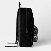 BACKPACK COOL ÖKO STYLE-DESIGN BEDRUCKTER RUCKSACK (Links)