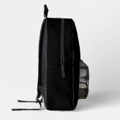 BACKPACK COOL ÖKO STYLE-DESIGN BEDRUCKTER RUCKSACK (Links)