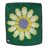 Backpack Cover - Daisy in Crochet Rucksack (Abnehmbare Front)
