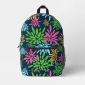 Backpack für abstrakte Fireworks-Blume Bedruckter Rucksack (Vorderseite)