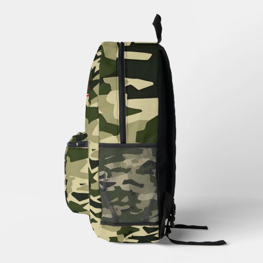 Backpack für die benutzerdefinierte Camouflage - P Bedruckter Rucksack (Rechts)