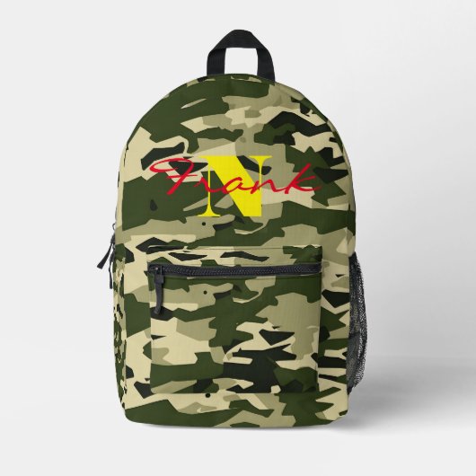 Backpack für die benutzerdefinierte Camouflage - P Bedruckter Rucksack (Vorderseite)