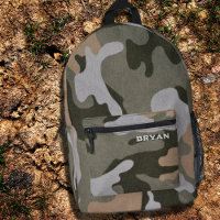 Backpack für grüne Boys Camouflage