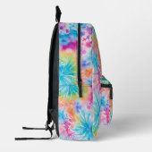 Backpack für hübsche Pastell-Gefärbte Krawatte Bedruckter Rucksack (Links)