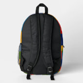Backpack für zeitgemäßes Design Bedruckter Rucksack (Rückseite)