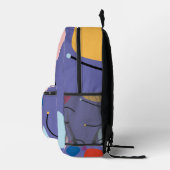 Backpack für zeitgemäßes Design Bedruckter Rucksack (Rechts)