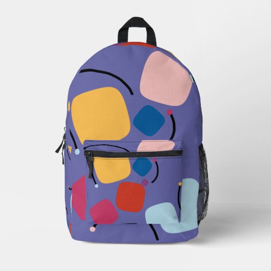 Backpack für zeitgemäßes Design Bedruckter Rucksack (Vorderseite)