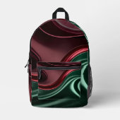 Backpack in stylish abstract graphic bedruckter rucksack (Vorderseite)
