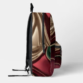 Backpack in stylish abstract graphic bedruckter rucksack (Links)
