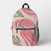 Backpack in stylish graphic bedruckter rucksack (Vorderseite)