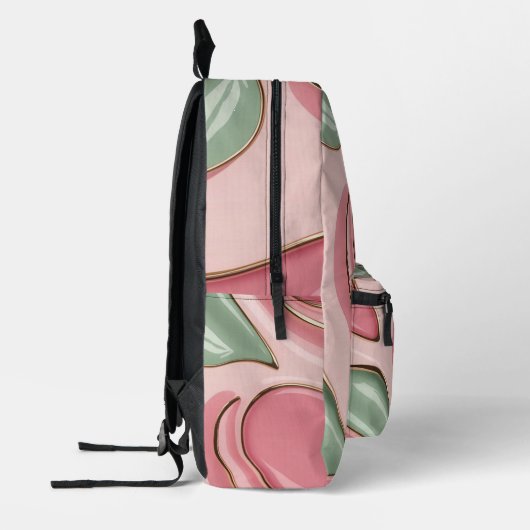 Backpack in stylish graphic bedruckter rucksack (Links)
