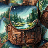 Backpack Lake Vinyl Aufkleber | Die-Cut Aufkleber