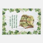 Backpack May the Road Rise Irish Saint Patrick's Geschirrtuch (Horizontal)