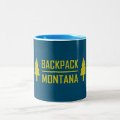 Backpack Montana Zweifarbige Tasse (Mittel)