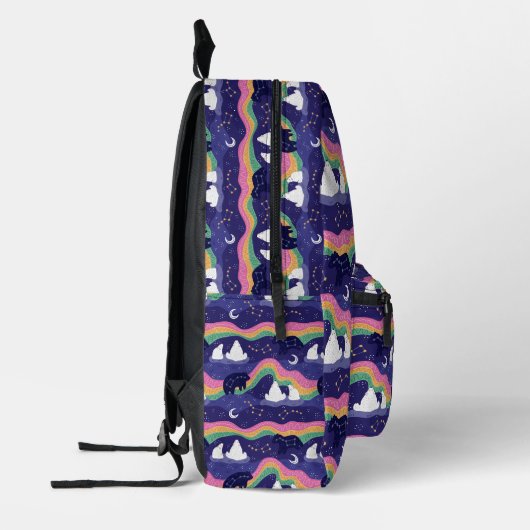Backpack Nr. 3 Bedruckter Rucksack (Links)