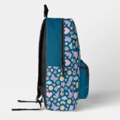 Backpack Pastel Ästhetisches Muster mit anfänglich Bedruckter Rucksack (Links)