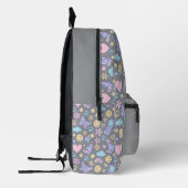 Backpack Pastel Ästhetisches Muster mit anfänglich Bedruckter Rucksack (Links)