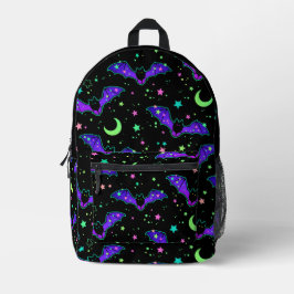 Backpack - "Purple Bats" Bedruckter Rucksack