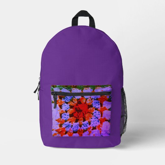 BACKPACK STYLE DESIGN BEDRUCKTER RUCKSACK (Vorderseite)
