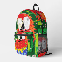 Backpack : Traveling Parrot