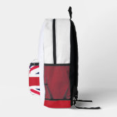 Backpack | UK Flag Simple Design Bedruckter Rucksack (Rechts)