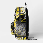 Backpack – Urban Tree Owl & Wealth Surreal Pop-Art Bedruckter Rucksack (Rechts)