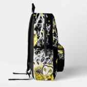 Backpack – Urban Tree Owl & Wealth Surreal Pop-Art Bedruckter Rucksack (Links)