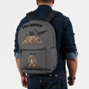 Backpack von James Michael Miller Bedruckter Rucksack