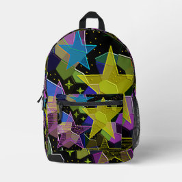 Backpack "Where the Stars Out" Bedruckter Rucksack