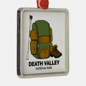 Backpack zum Death Valley National Park Ornament Aus Metall (Rechts)