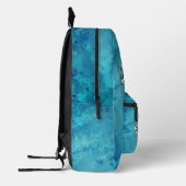 Backpack zur Muschel an der Westküste - Korallenbl Bedruckter Rucksack (Links)