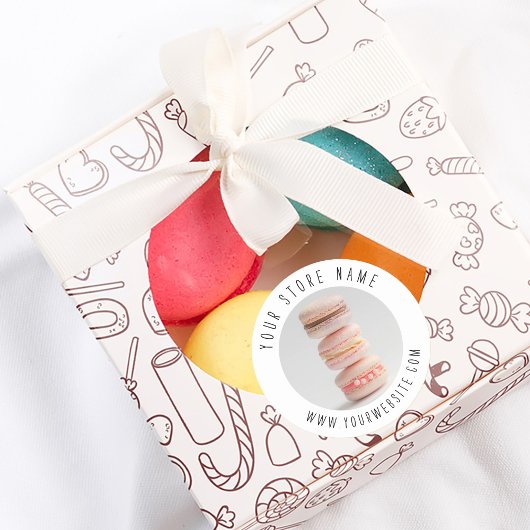 Backpackaufkleber Runder Aufkleber