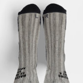 Backpacken ist eine Schulung für die Apokalypse Socken (Oben)