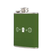 Backpacken macht Sie glücklich Flachmann (Links)