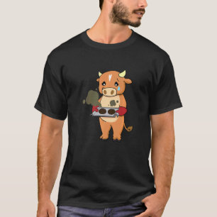 Backpacker Gone Falscher Kuh Koch Kulinarischer Bä T-Shirt