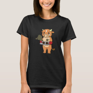 Backpacker Gone Falscher Kuh Koch Kulinarischer Bä T-Shirt