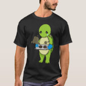 Backpacker Gone Wrong Turtle Koch Kulinarischer Bä T-Shirt (Vorderseite)