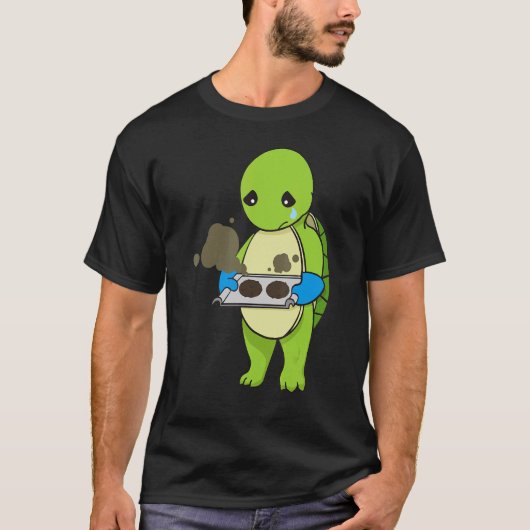 Backpacker Gone Wrong Turtle Koch Kulinarischer Bä T-Shirt (Vorderseite)
