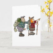 Backpacker Karte (Gelbe Blume)