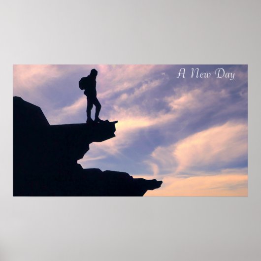 Backpacker-Poster Poster (Vorne)